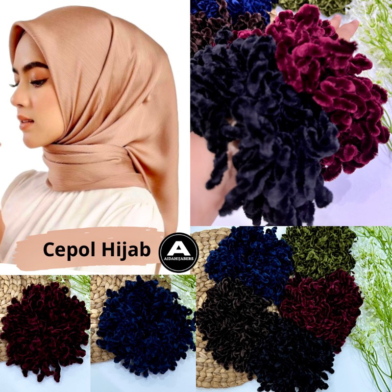 Cepol Hijab Anti Pusing / Cepol Rambut / Ikat Rambut