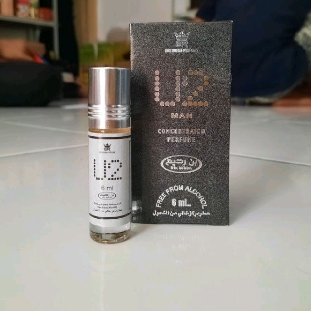 Parfum Bin Rohim Varian Aroma U2 MAN Minyak Wangi Roll On 6ml Non Alkohol