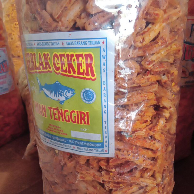 

Seblak Ceker ikan tenggiri pedes daun jeruk