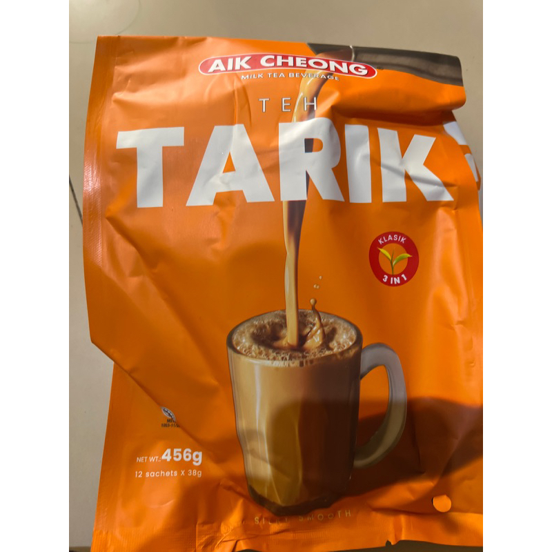 

Teh Tarik Aik Cheong Classic 456 gram malaysia. teh tarik instan bubuk 12 sachet