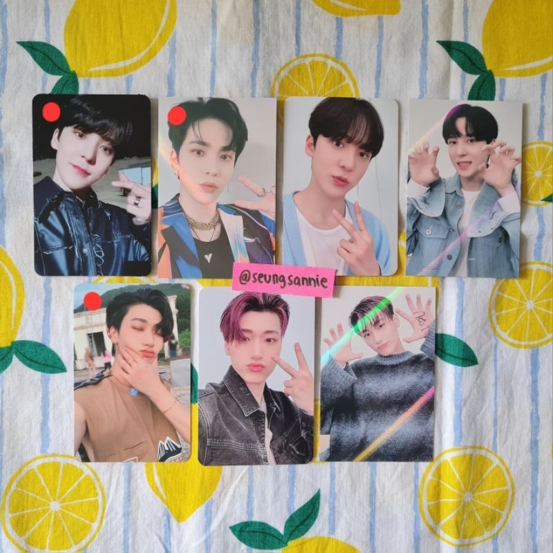Ateez San Yunho Photocard PC Fever Pt.1 Pt.2 Pt.3 (Makestar, LD Lucky Draw Muart 2.0, Appmus, WW Won