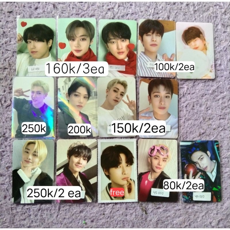 Ready Stock photocard Straykids oddinary maxident muplant