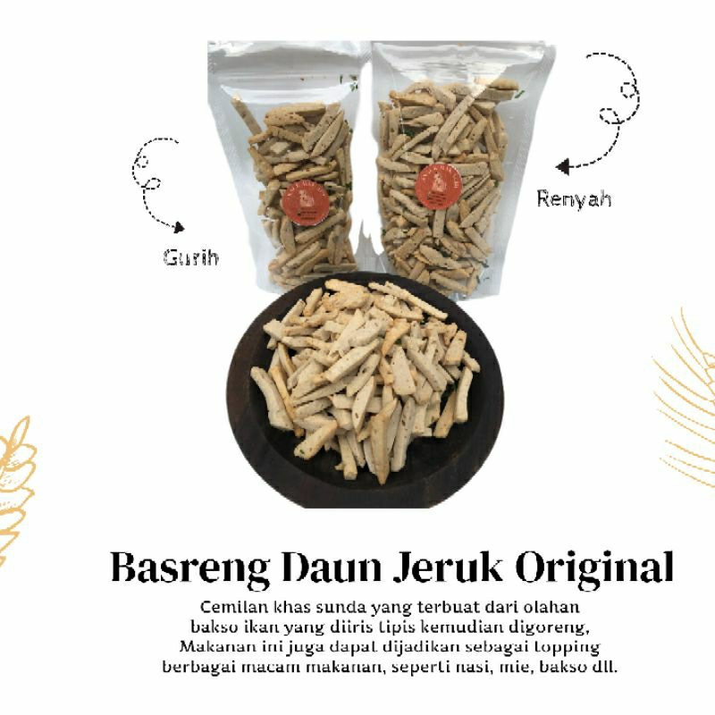 

BASRENG DAUN JERUK ORIGINAL 100 GRAM 200 GRAM