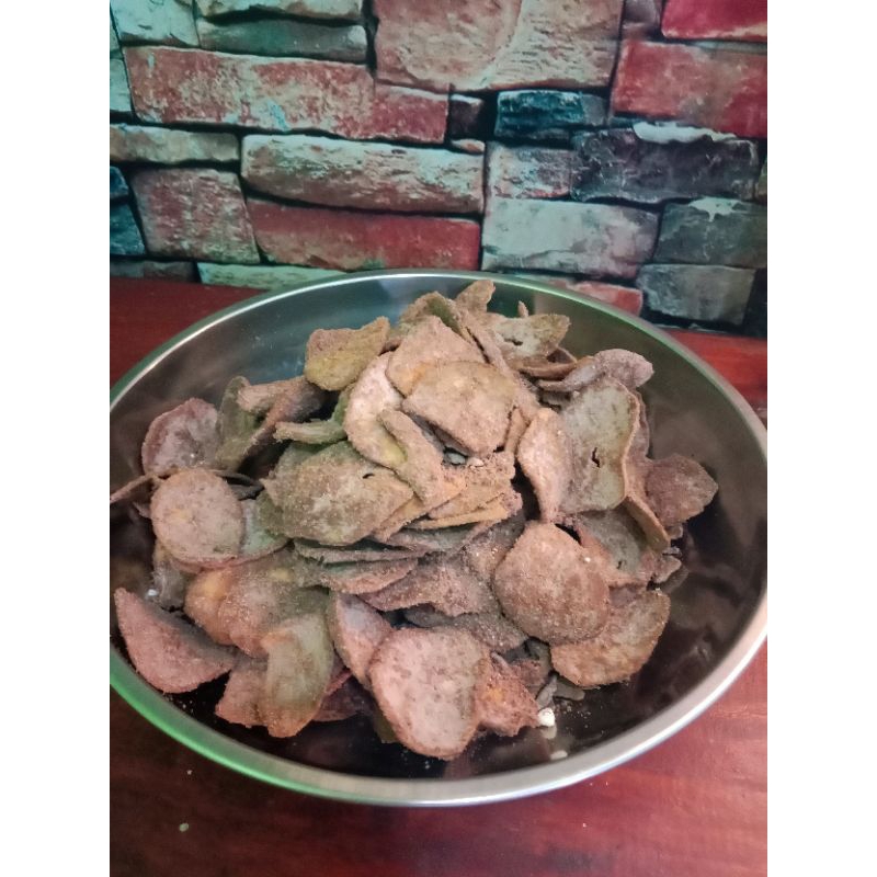 

kripik pisang rasa coklat 200 gram