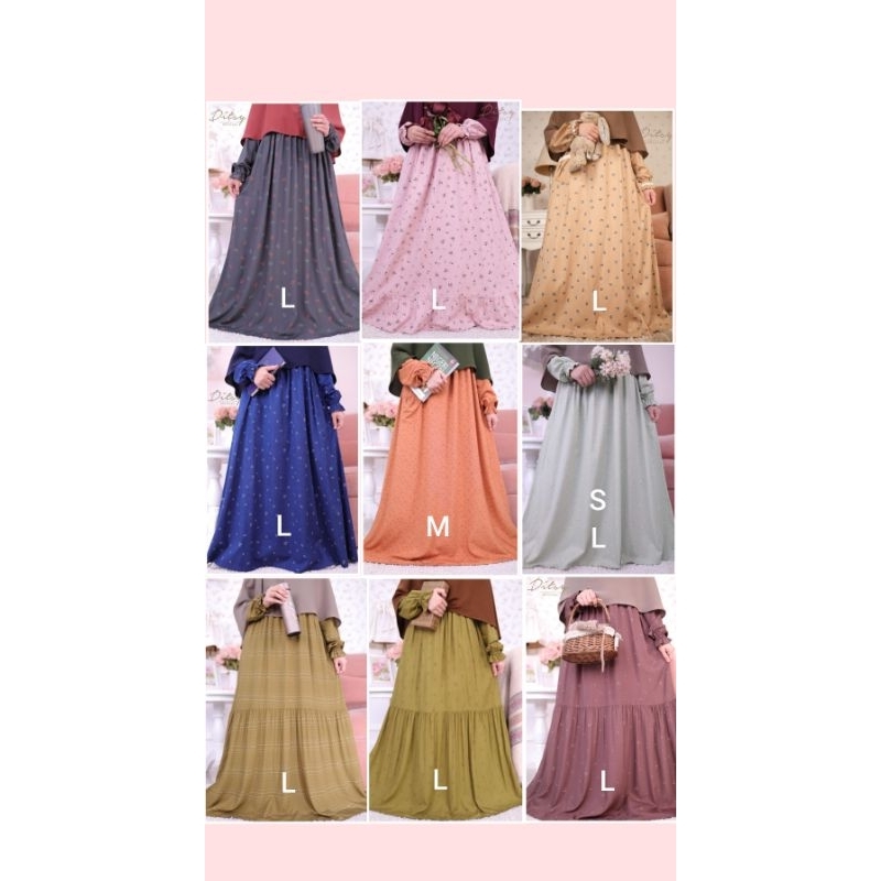 DITSY REJECT SALE RAINBOW CHARCOAL MAILEEN GREEN RAINBOW BEIGE