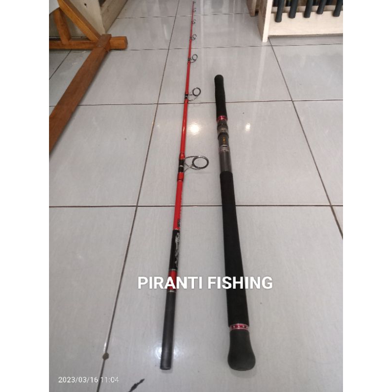 Joran Popping Relix Nusantara Bobara PE 6-8 (2nd) Like New