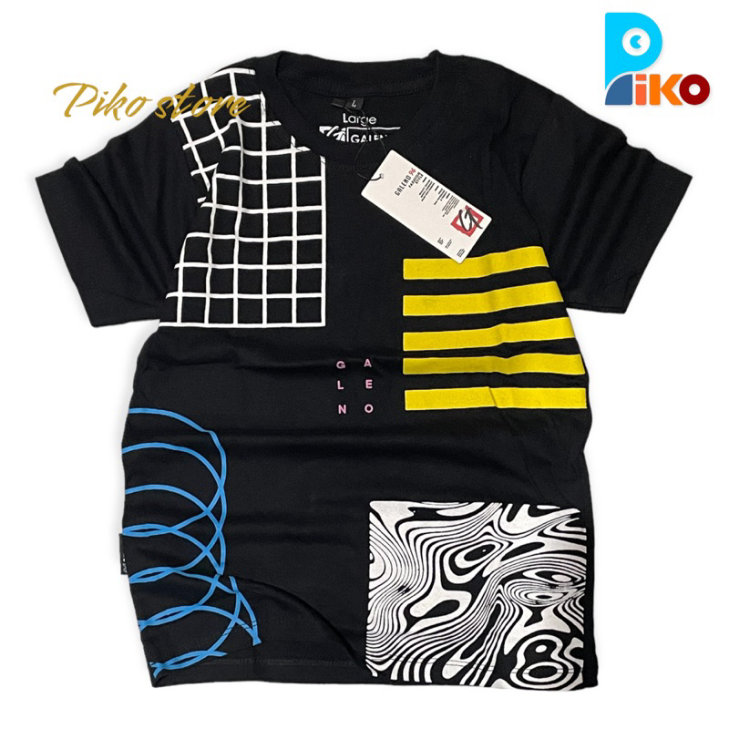 Piko baju kaos anak Premium usia 1-12 tahun bahan katun combed 30s