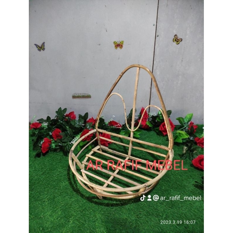 (MIN ORDER 10 pcs) parcel / keranjang parcel lebaran / hampers lebaran / keranjang rotan / mangkuk r