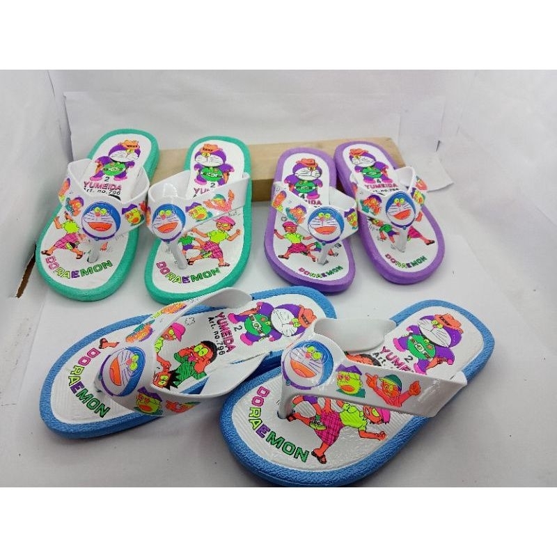 Sandal anak legendaris karakter doaremon 1234