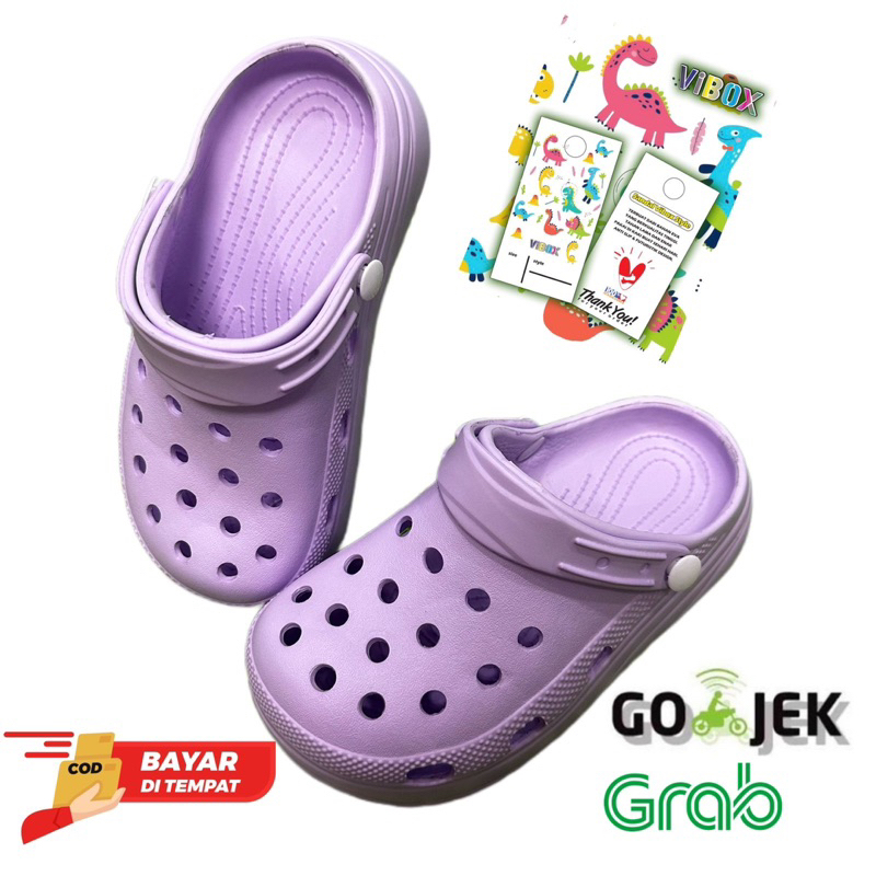 Sandal Baim Bea Clog Anak Size 30-35 PROMO MITRASANDAL