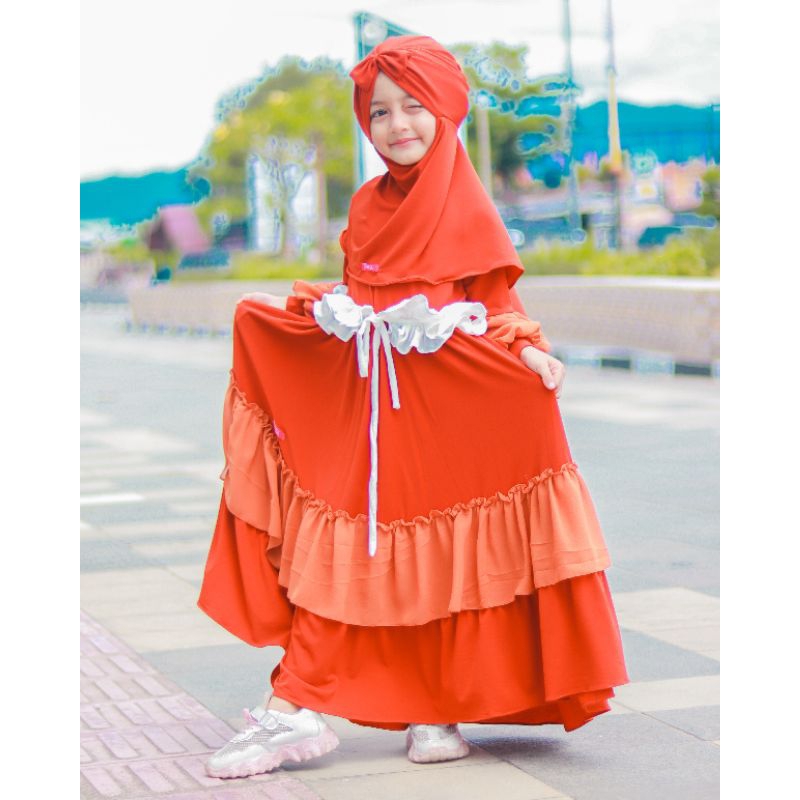 celine dress set by IRSA gamis anak