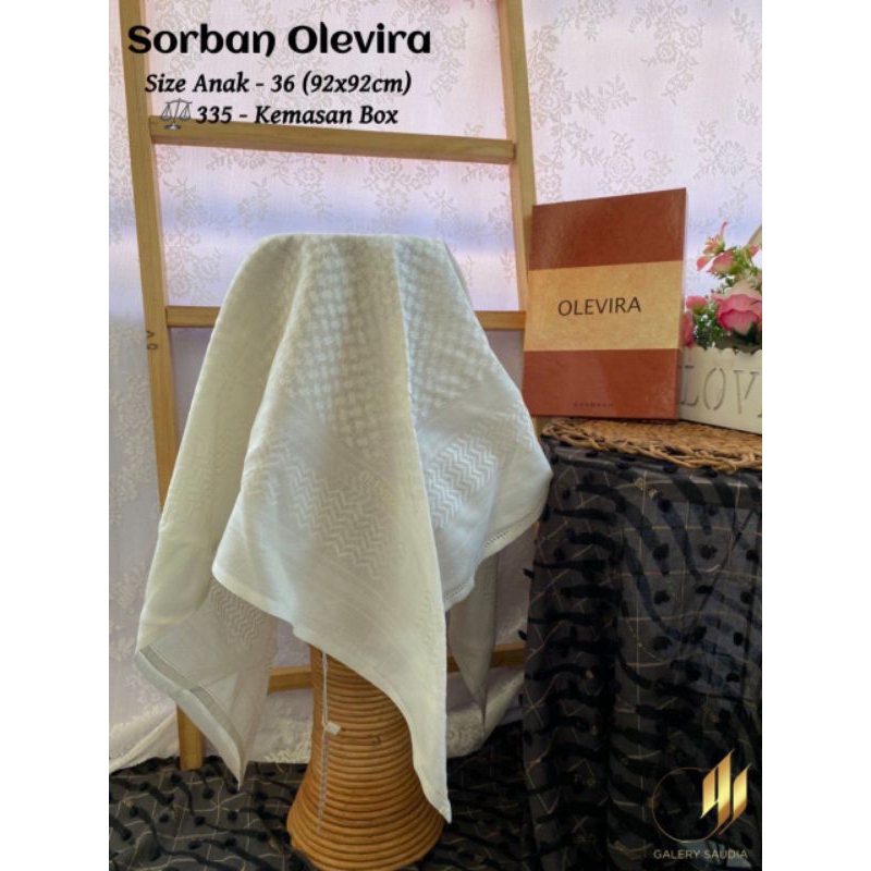 imamah anak / sorban anak olevira