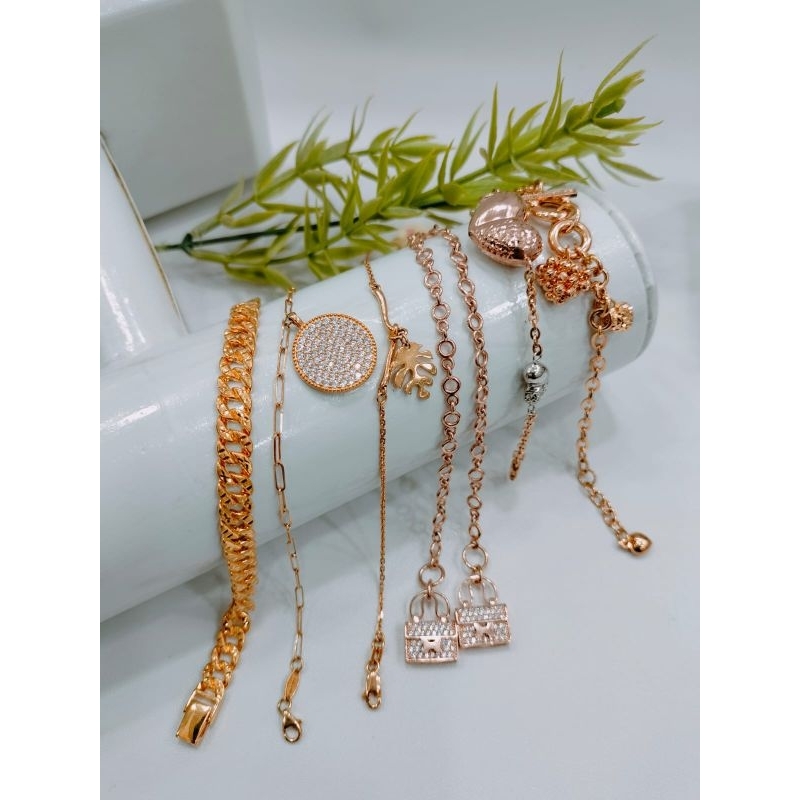 GELANG FASHION EMAS KADAR 375(8k)