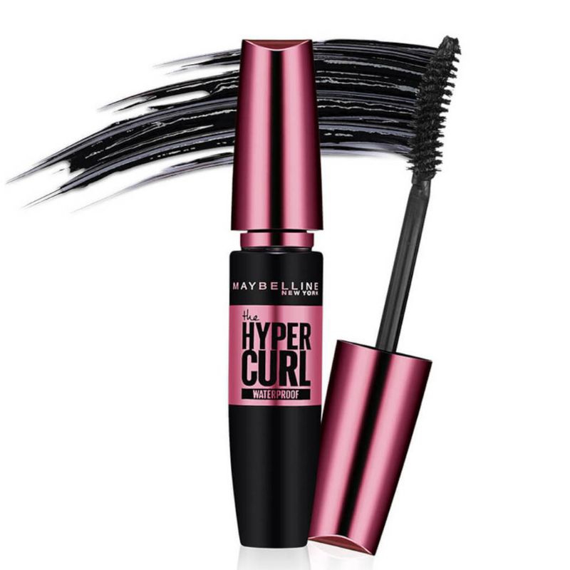 Mascara Hypercurl Maybelline Black || Waterproof 24 Jam