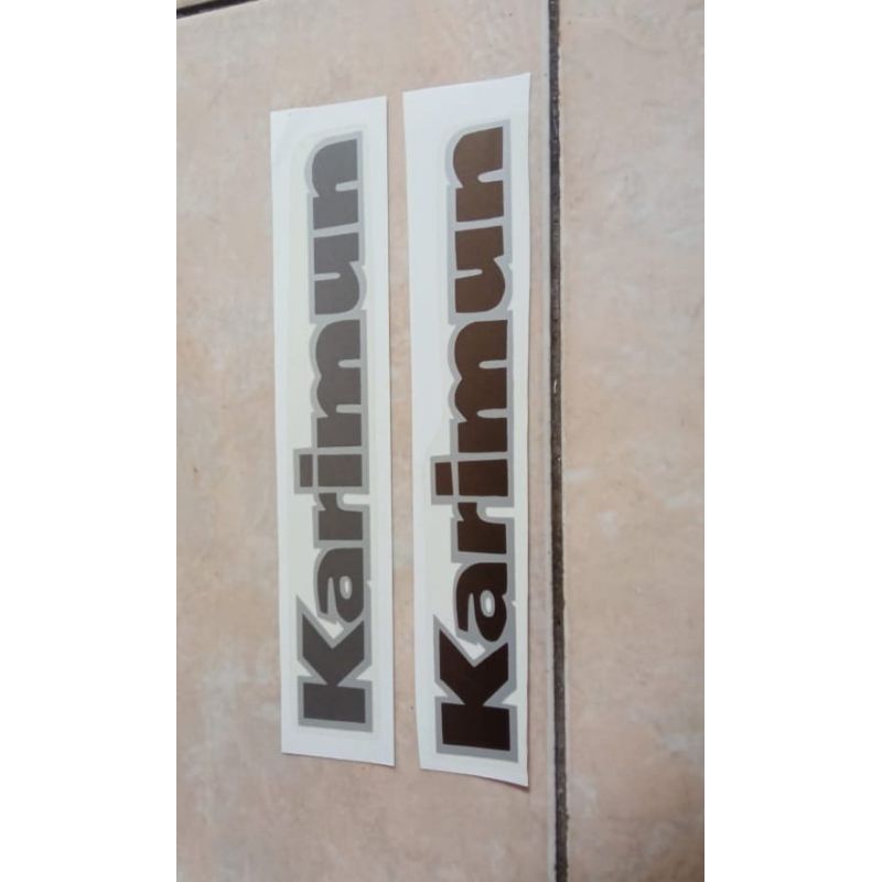 Stiker sticker Suzuki Karimun / stiker suzzuki karimun