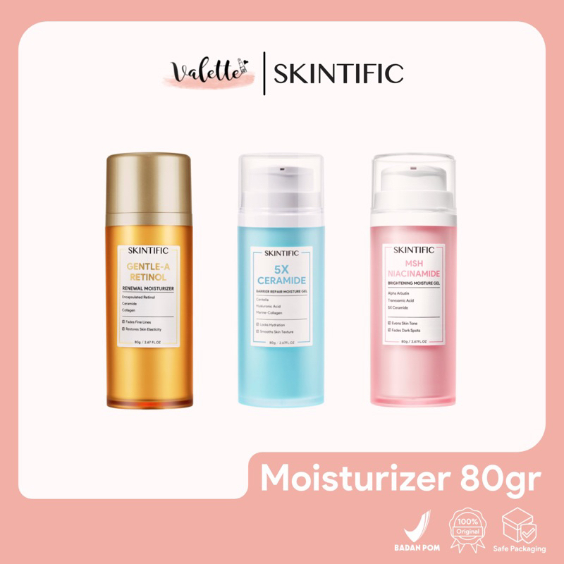 SKINTIFIC - Moisturizer Gel 80gr