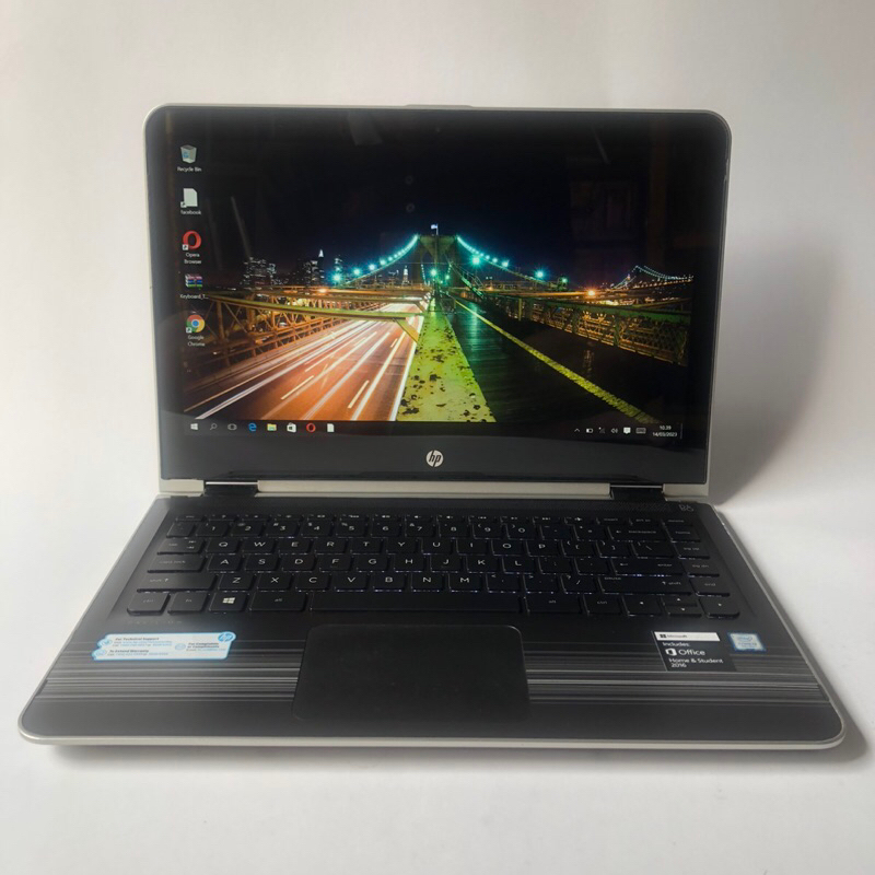 Laptop Hp Pavilion X360 Convertible - Generasi 7 Touch - FHD - Ram 8 Ssd 256GB