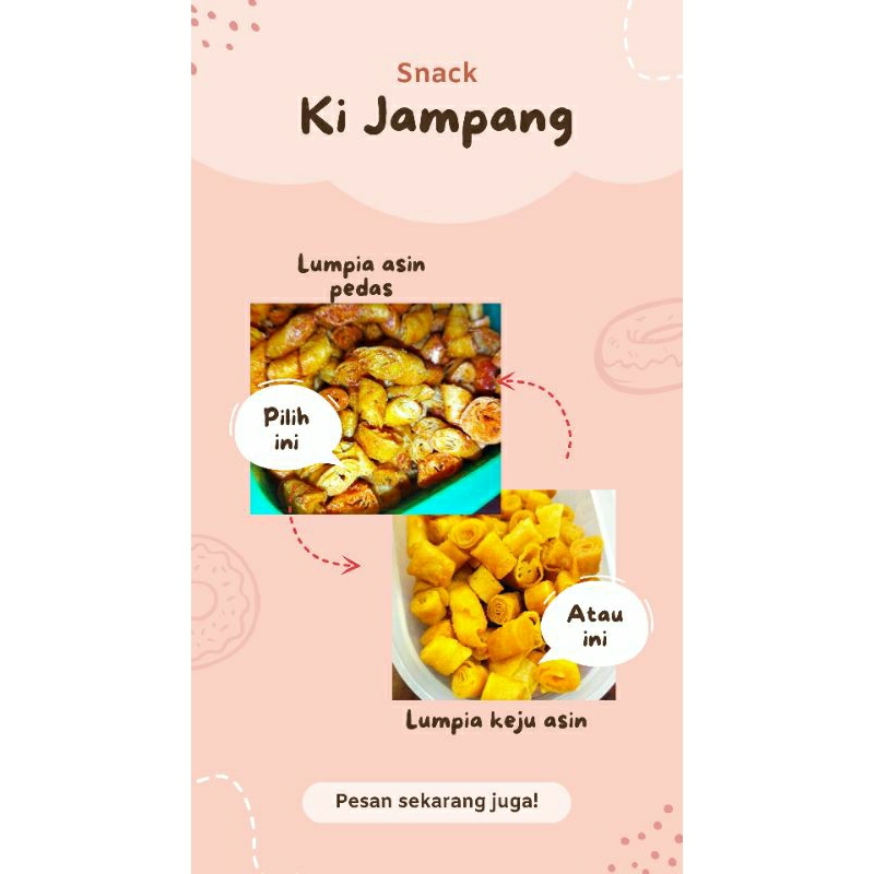 

LUMPIA SNACK gurih Ki Jampang!!!