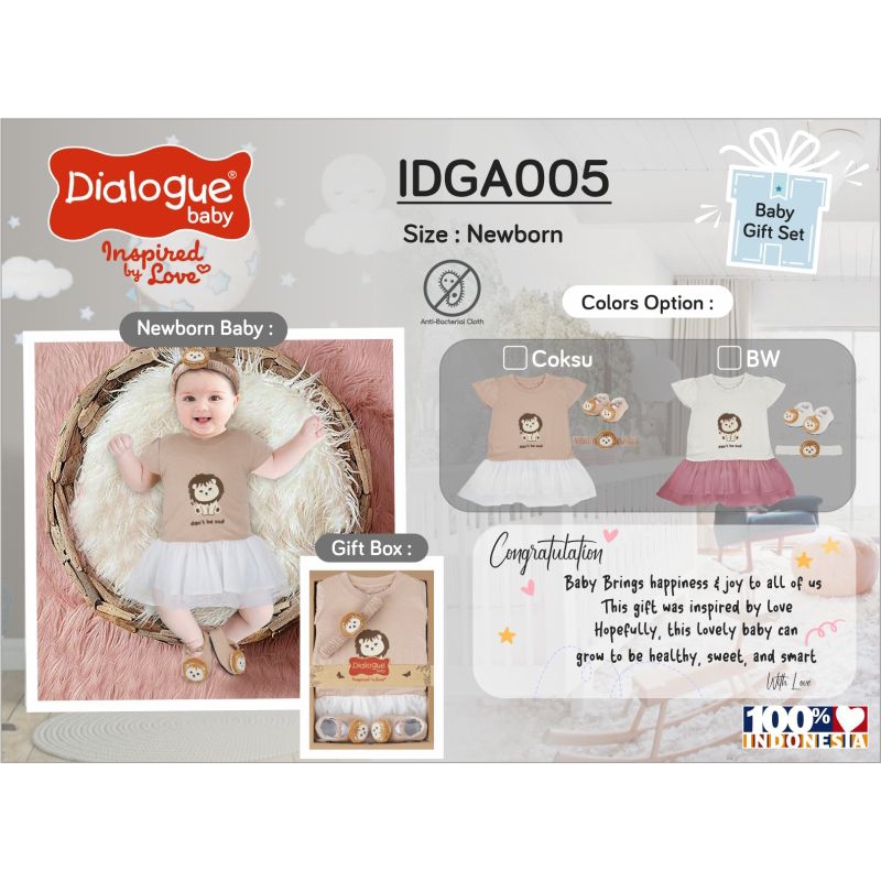 Dialogue Baby Giftset IDGA005