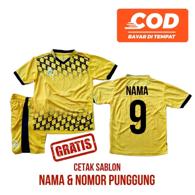 Jersey Sepak Bola &amp; Futsal Anak Umur 7 Sampai 13 Tahun Terbaru 2023