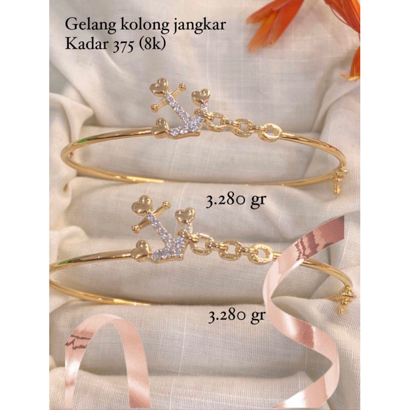 GELANG JANGKAR EMAS (kolong)