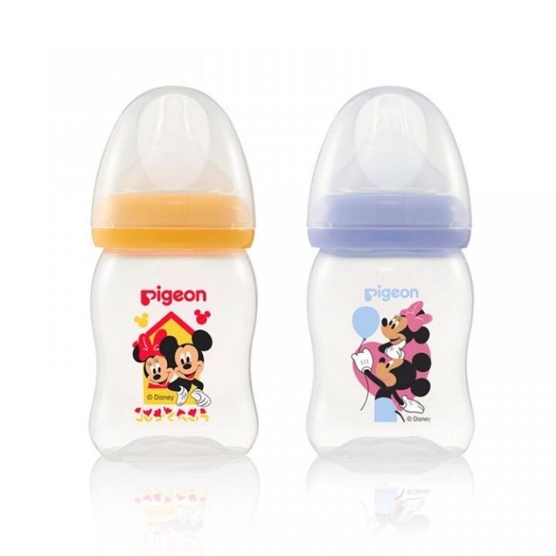 Pigeon Botol PP WN Wide Neck Disney Mickey Minnie 160ml 240ml