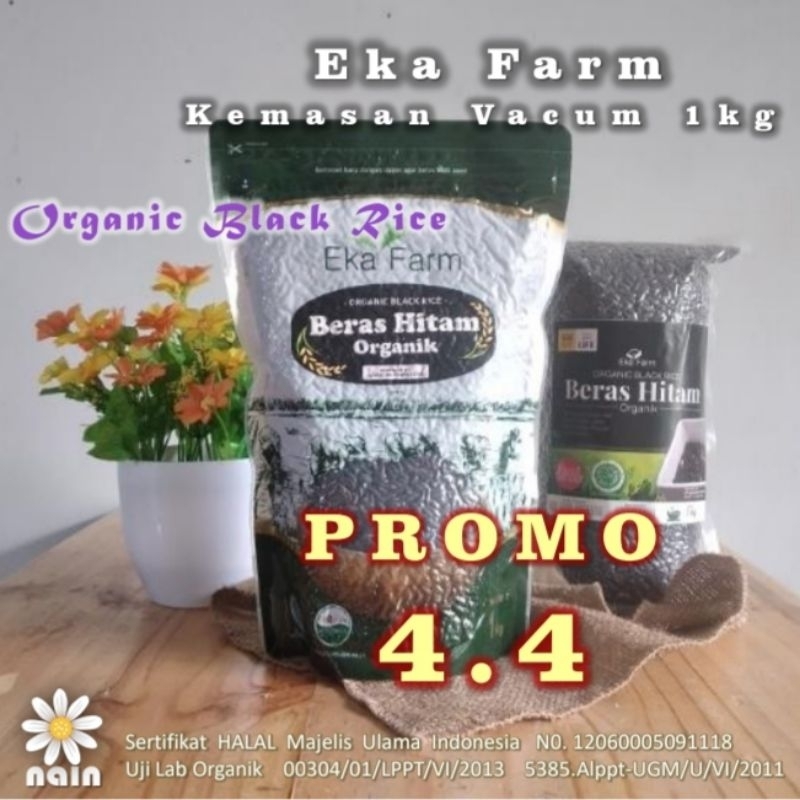 

Beras Hitam Organik EkaFarm 1kg