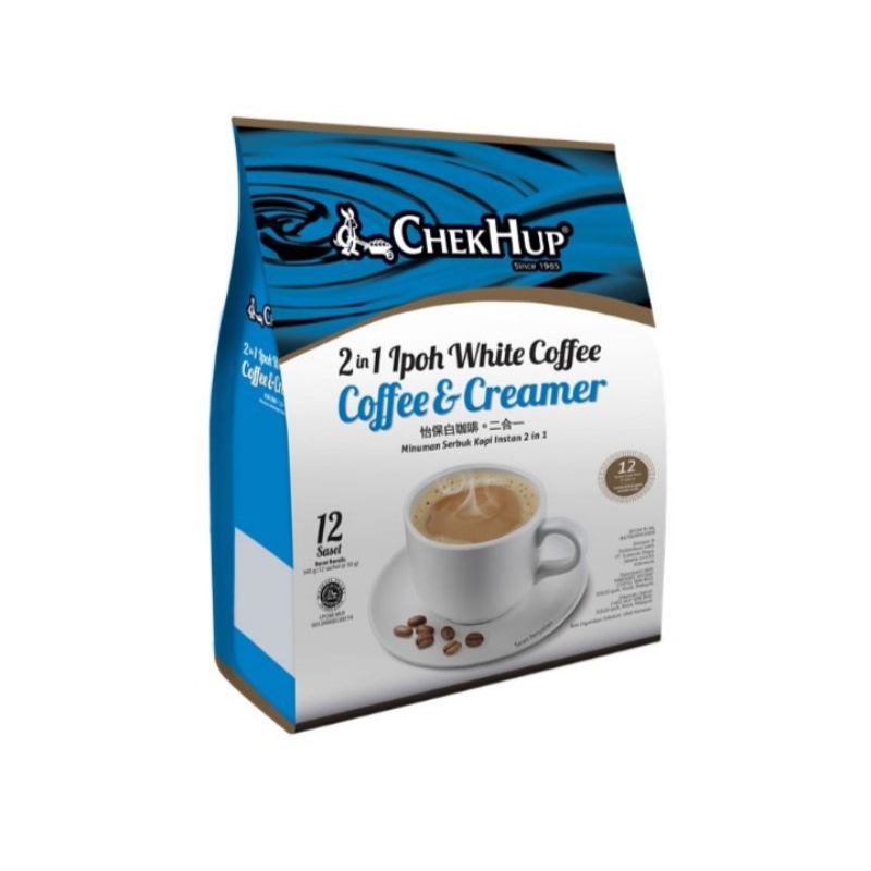 

CheckHup 2 in 1 Ipoh White coffee & creamer 12 sachet