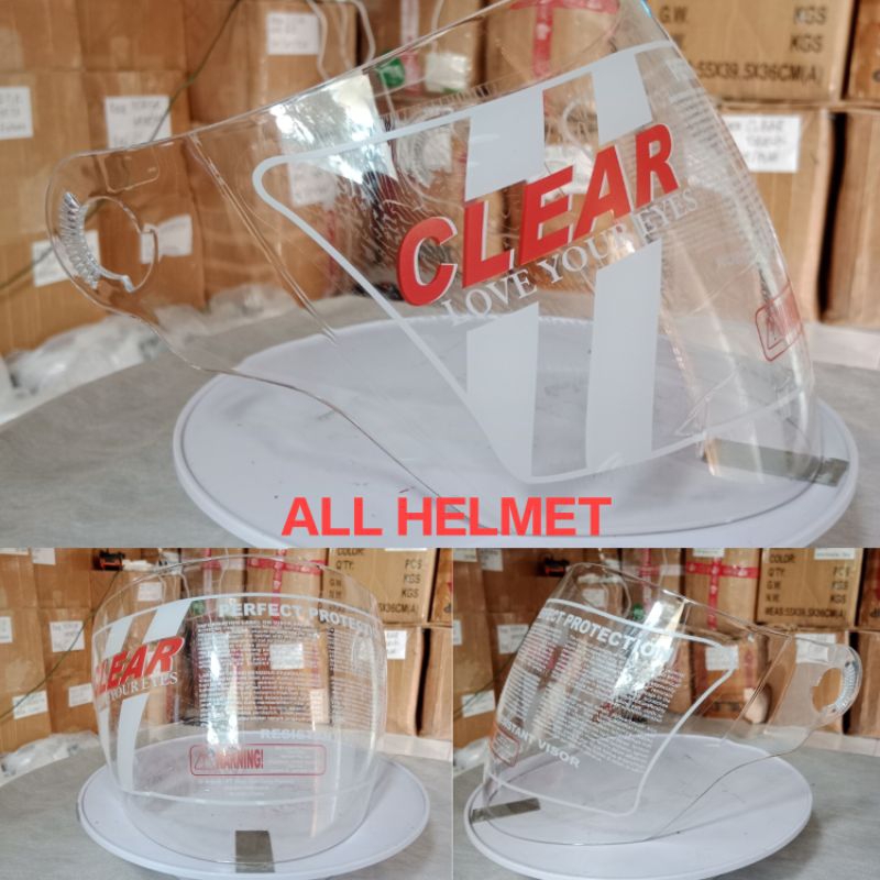 [GROSIR] KACA (BENING) HELM VOG EXTREM/RAPTOR/NAVIGATOR, GM IMPRESA/NEW IMPRESA, NHK AVIATOR, MAZ TR