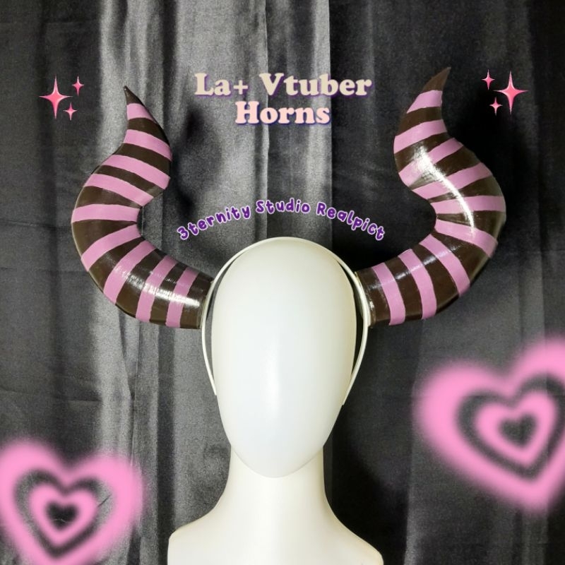 [PRE-ORDER] LAPLUS VTUBER HOLOLIVE TANDUK / FULLSET LEGCUFF HORNS NECKLACE || BACA DESKRIPSI