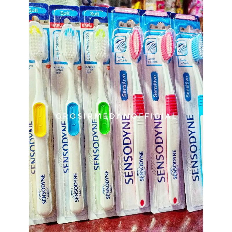 SENSODYNE SIKAT GIGI TOOTH BRUSH SOFT DAN EXTRA SOFT - GIGI SENSITIVE