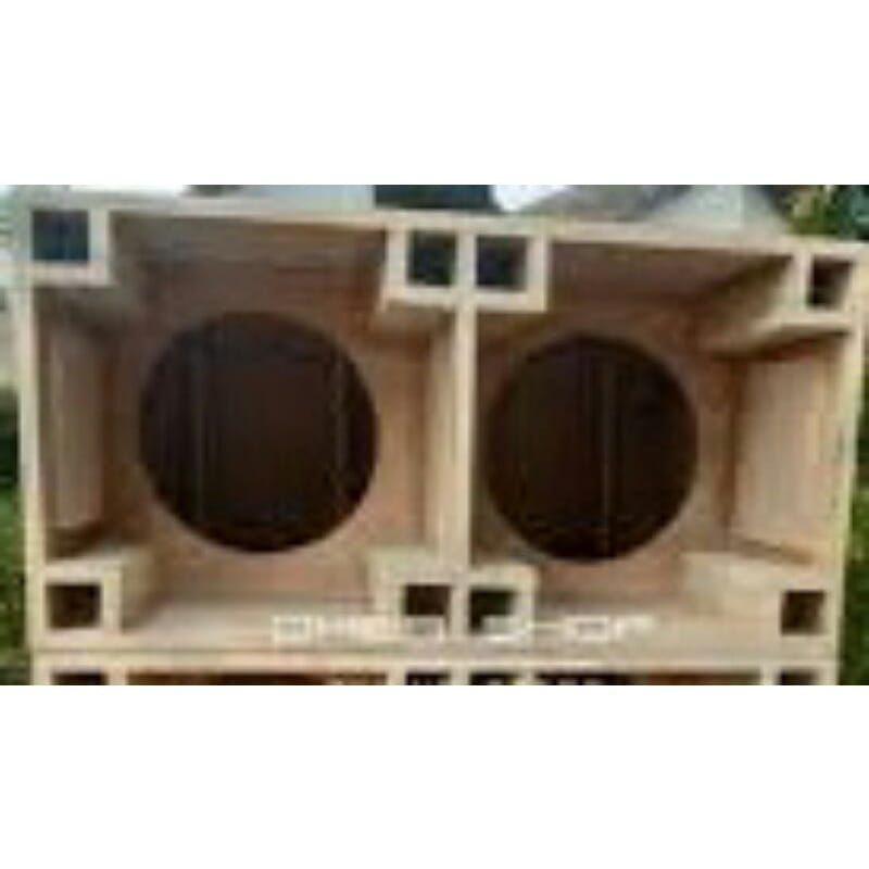 box Speaker planar 8 inchi double tebal triplek 12mm