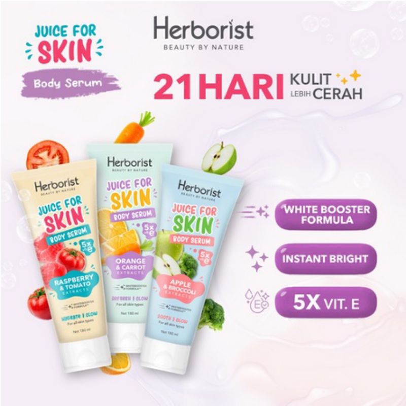 herborist body lotion 180ml
