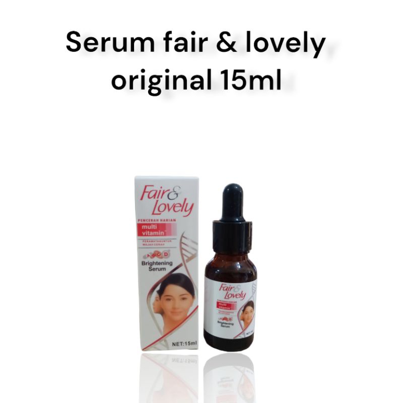 Serum Wajah Fair &amp; Lovely / Serum Muka Fair and lovely