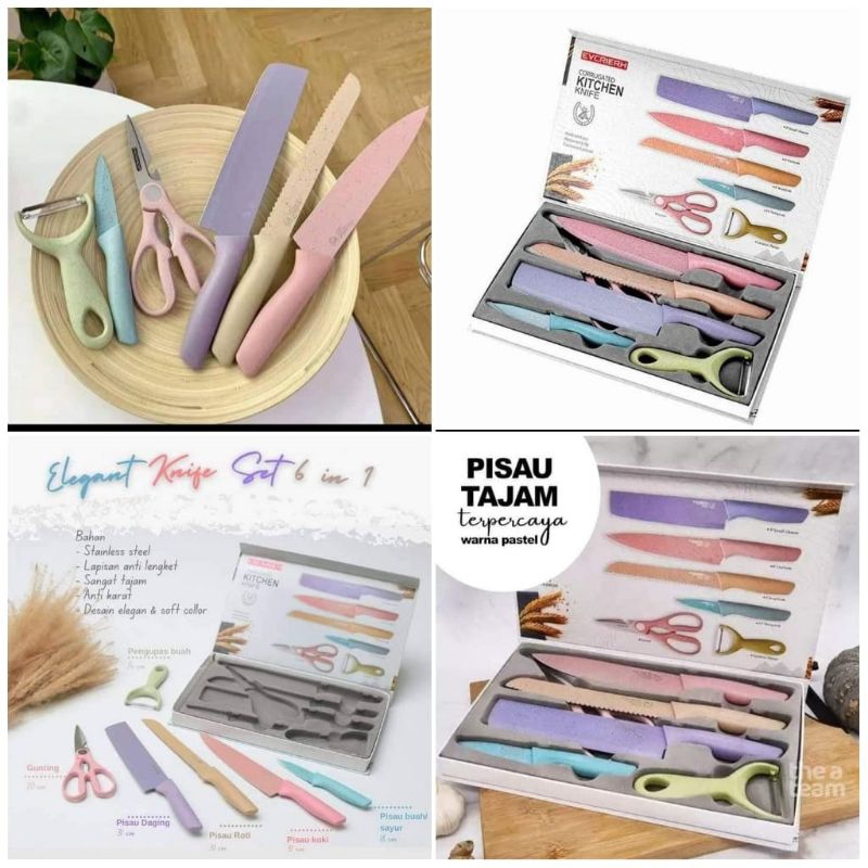 pisau set keren unik gaya berkualitas