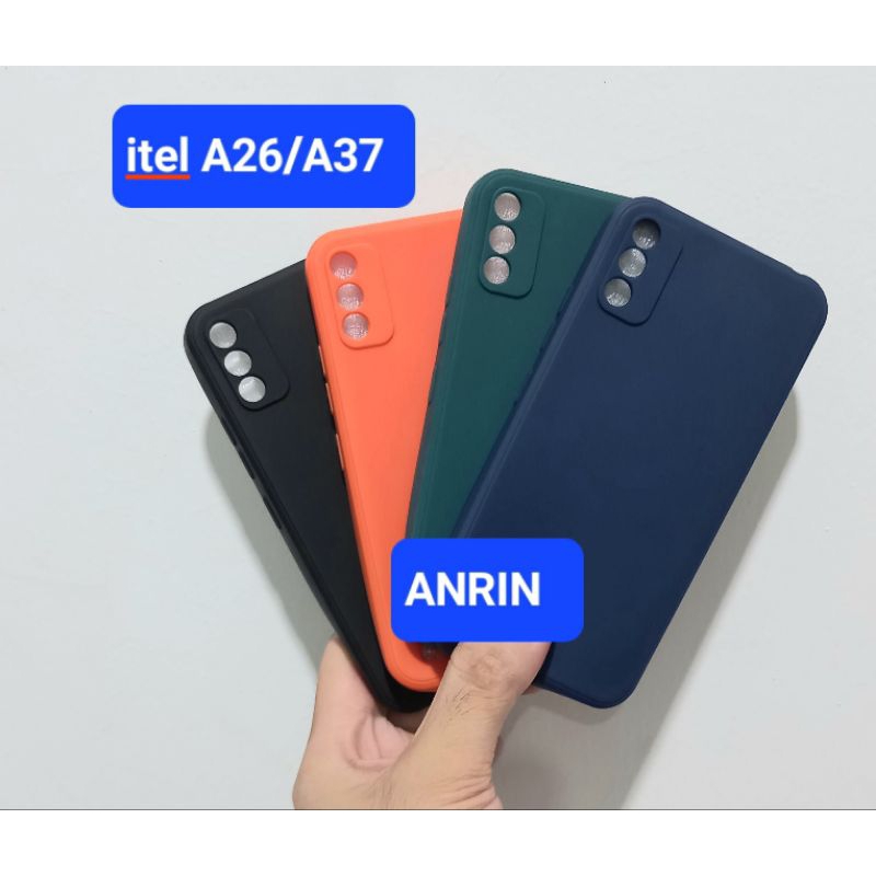 VISION 1 PRO A26 A37 MACARON SQUARE CASING SOFTCASE SILIKON