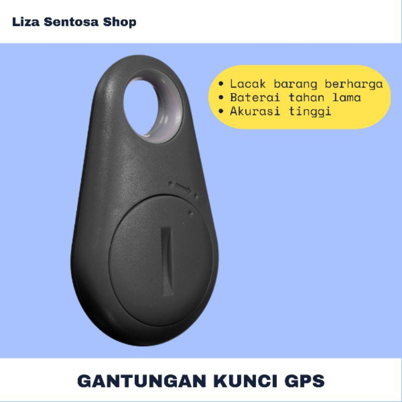 Gantungan Kunci GPS Anti Hilang dengan Tracker Bluetooth &amp; Fungsi Shutter Kamera