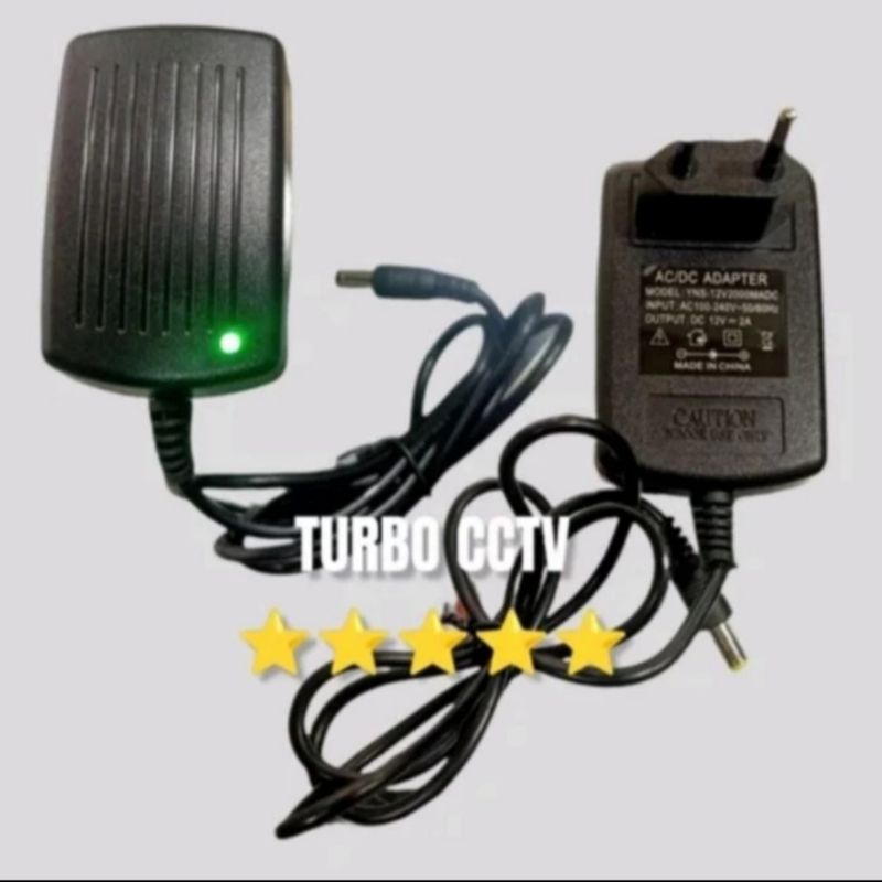 Adaptor cctv 12v 2a real power termurah 12 v 2a new baru