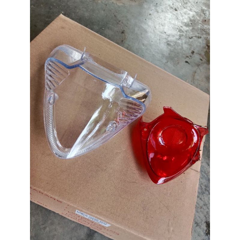 Kaca mica mika lampu stop rem belakang SUZUKI SATRIA F 150 FU LAMA / FL / BARONG / CBU / THAILAND TA
