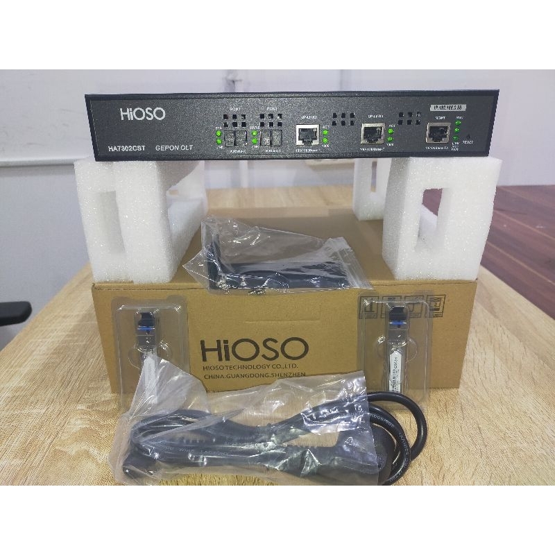 OLT EPON 2 Port HIOSO HA7302CST