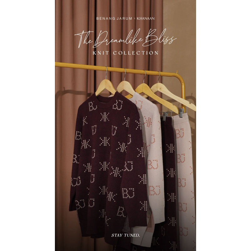 Khanum Knit Top benang jarum x khanaan