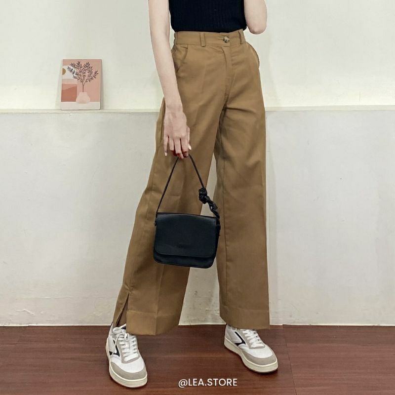 MELVA SLIT PANTS