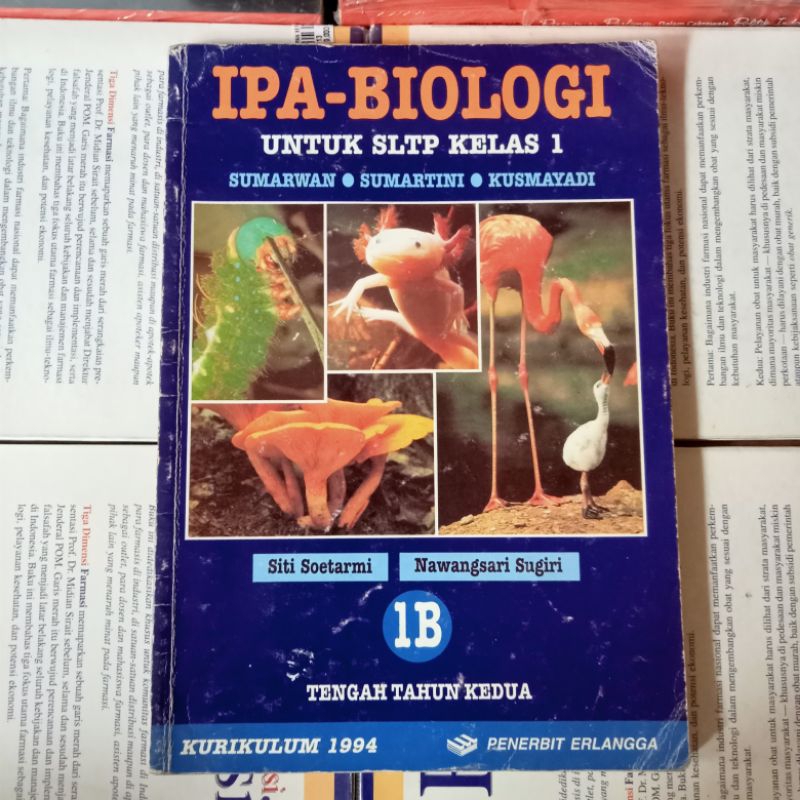 IPA BIOLOGI UNTUK SLTP KELAS 1 1B