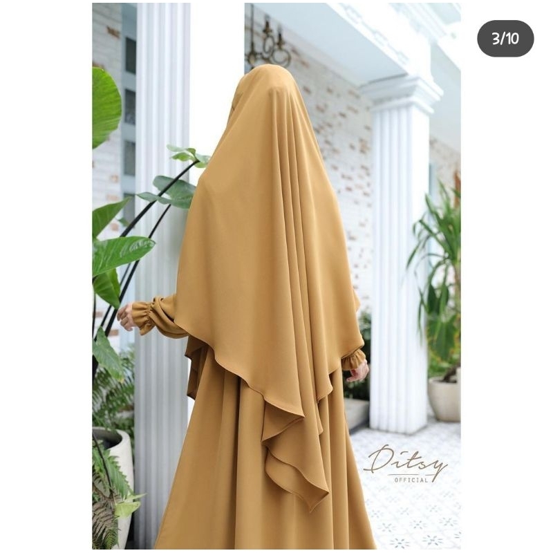 DITSY FK Reg Shadeeya Mazen Dark Mustard Prewash