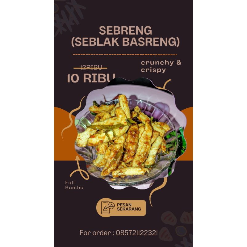 

Sebreng (Seblak basreng)