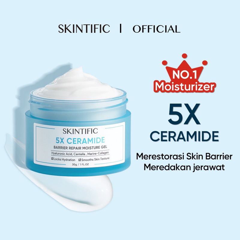 SKINTIFIC 5X Ceramide Skin Barrier Moisturize Gel