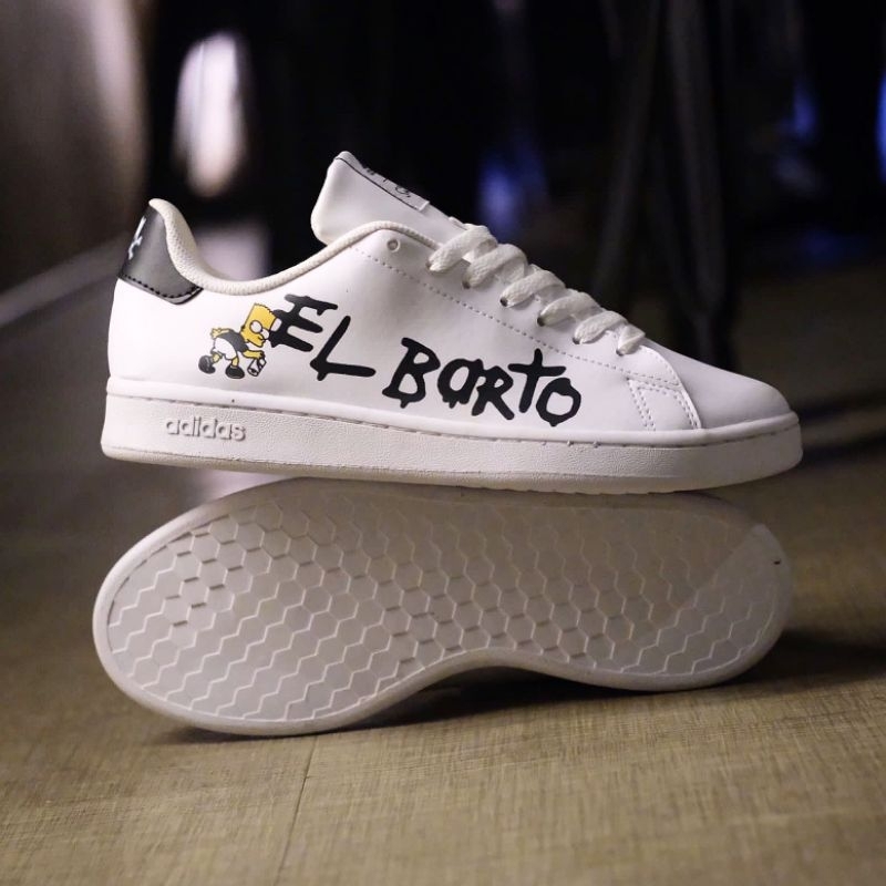 Adidas Grand Court x The Simpsons &quot;El Barto&quot; White
