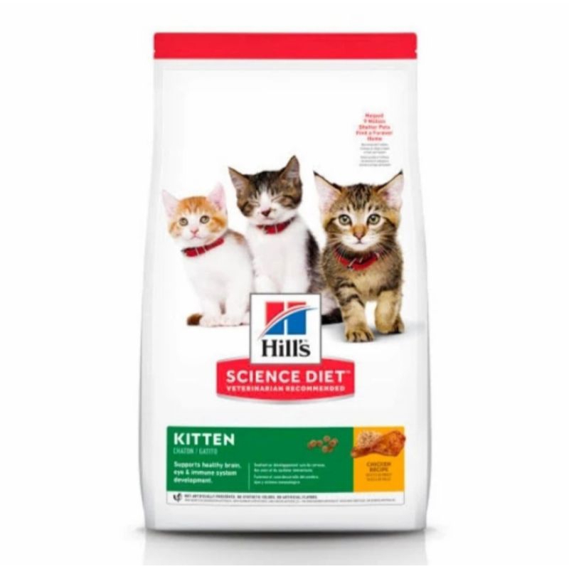 Science Diet Feline Kitten Chicken 1.58 KG Cat Makanan Kucing Hills