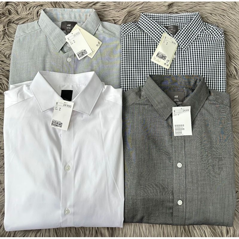 Hm basic longsleeved shirt for Man