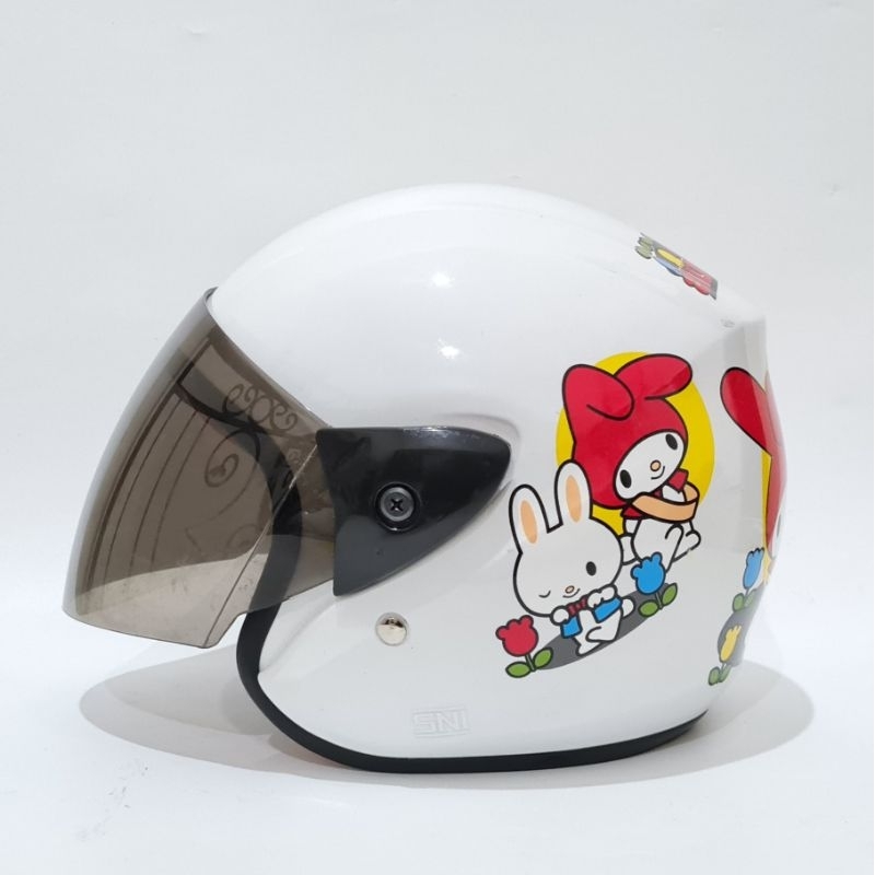 Promo SISA Pabrik Reject ukuran Helm ANAK SD